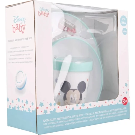 Stor Disney Baby Mickey Mouse – Fütterungsset ab 10 Monaten