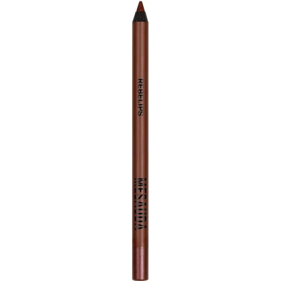 Mesauda Rebelips – Wasserfester Lippenkonturenstift aus Kunststoff Nr. 102 Hazelnut