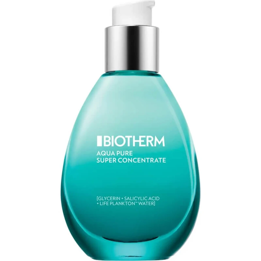 Biotherm Aqua Pure - Fluido superconcentrado para piel grasa, 50 ml