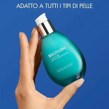 Biotherm Aqua Pure - Fluido superconcentrado para piel grasa, 50 ml