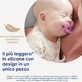 Mam Comfort 3–12 maanden – 2 siliconen fopspenen – neutraal