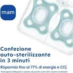 Mam Comfort 3–12 maanden – 2 siliconen fopspenen – neutraal