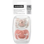 Suavinex Birdies - 2 tétines en silicone Sx Pro, à partir de 18 mois, rose