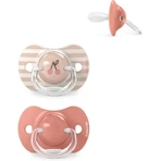 Suavinex Birdies - 2 tétines en silicone Sx Pro, à partir de 18 mois, rose