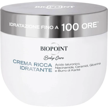 Biopoint Body Care - Crema hidratante rica, 400 ml