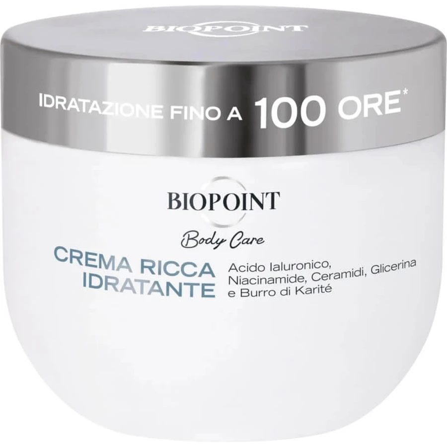 Biopoint Body Care - Crema hidratante rica, 400 ml