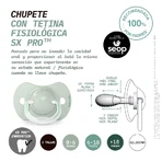 Suavinex Wild & Free - 2 chupetes de silicona Sx Pro, 0-6 meses, azul claro