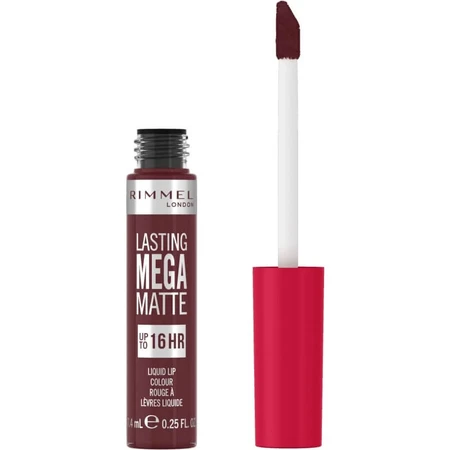 Rimmel Lasting Mega Matte - Pintalabios líquido n.º 810 Plum This Show