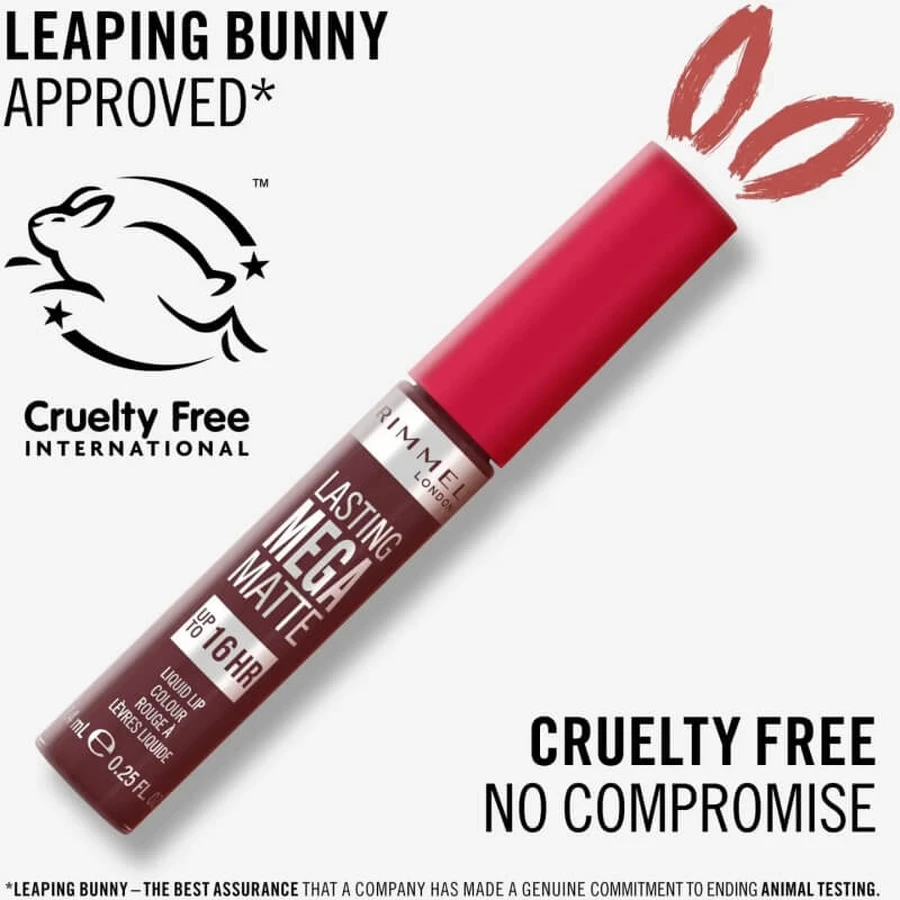 Rimmel Lasting Mega Matte - Pintalabios líquido n.º 810 Plum This Show