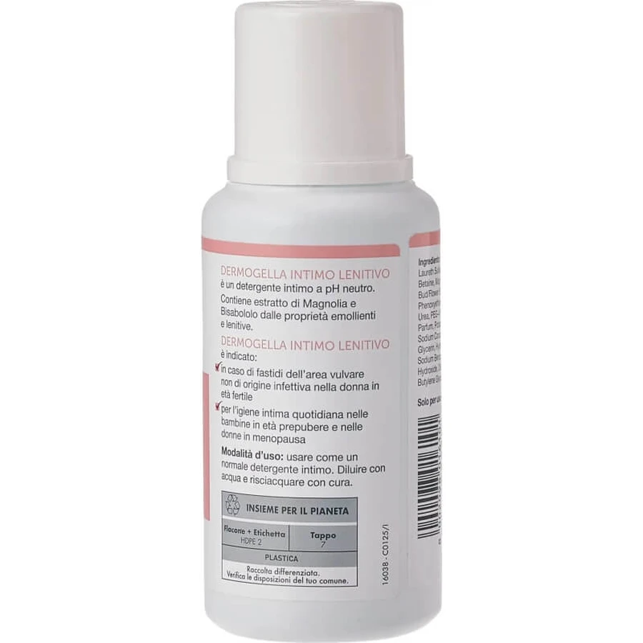 Dermogella Verzachtende intieme reiniger, pH-neutraal, 200 ml
