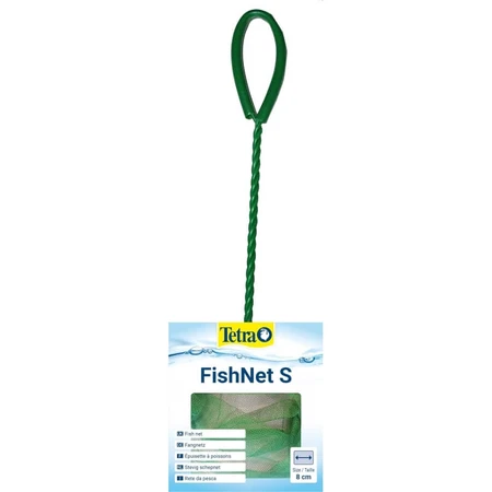 Tetra Fishnet S – nylon net van 18 cm voor zoet- en zoutwateraquaria