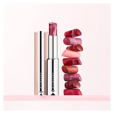 Bálsamo labial Givenchy Rose Perfecto - Bálsamo labial iluminador 3 en 1 n.º 110 Milky Nude