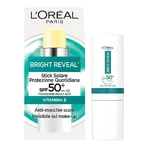 L'Oréal Paris Gezichtszonnebrandcrème SPF 50+ Bright Reveal Sunscreen Stick voor dagelijkse bescherming, 9 ml
