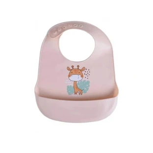 Cangaroo Silicone Bib - Pink