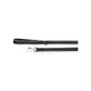 Laisse Camon Reflex avec poignée ergonomique en néoprène, noire, 20 x 1 200 mm