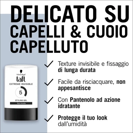 Schwarzkopf Taft Extreme Invisible - Hair Gel 300 ml