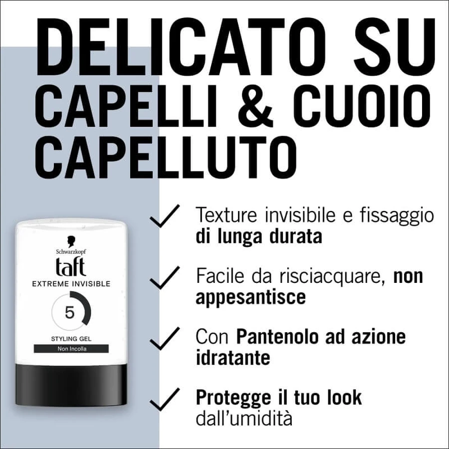 Schwarzkopf Taft Extreme Invisible - Hair Gel 300 ml