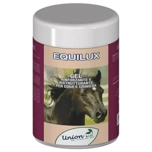 Union bio Equilux - Versterkende en herstellende gel voor paardenstaarten en manen, 1 L
