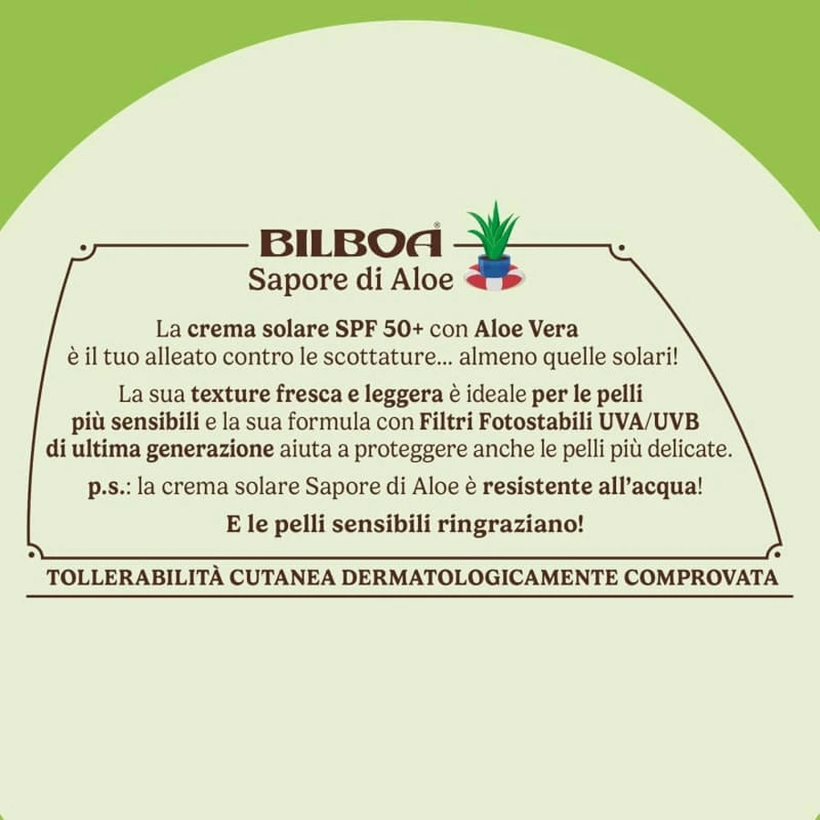 Bilboa Sunscreen SPF 50+ with Aloe Flavor, Very High Protection Spray, 250 ml
