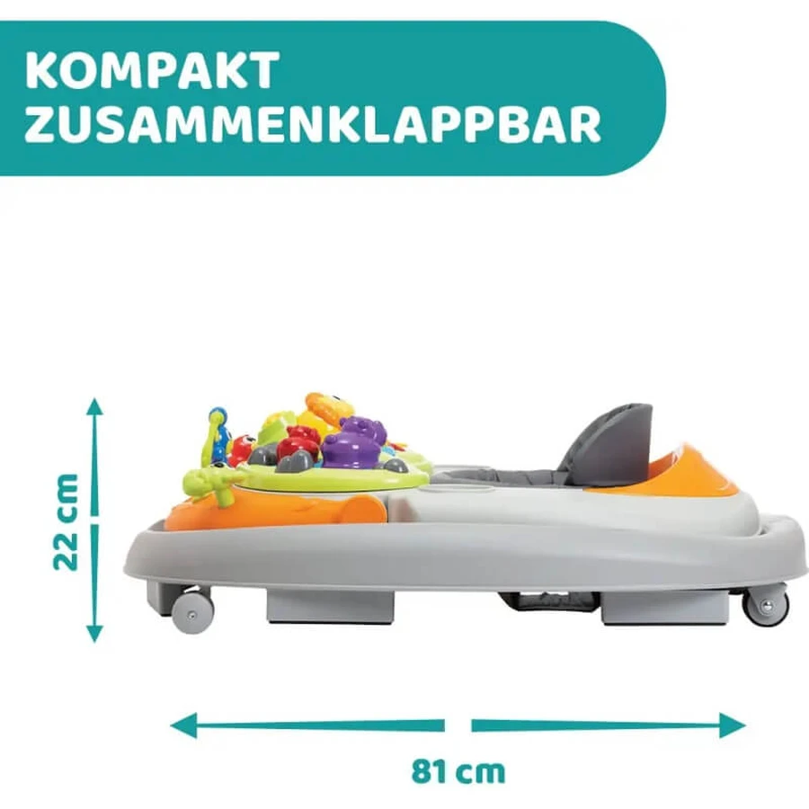 Chicco Walky Talky Lauflernhilfe, grau
