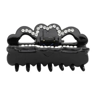 Ib Fashion Hair: haarspeld in de vorm van een schildpad met strass-steentjes, model 521n