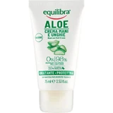 Equilibra Aloe – Feuchtigkeitsspendende und schützende Hand- und Nagelcreme, 75 ml