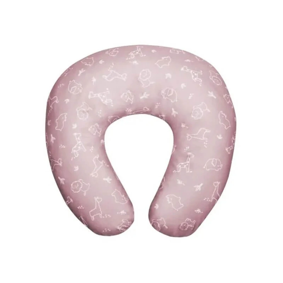 Stor Cora - Almohada de lactancia - Pink Jungle