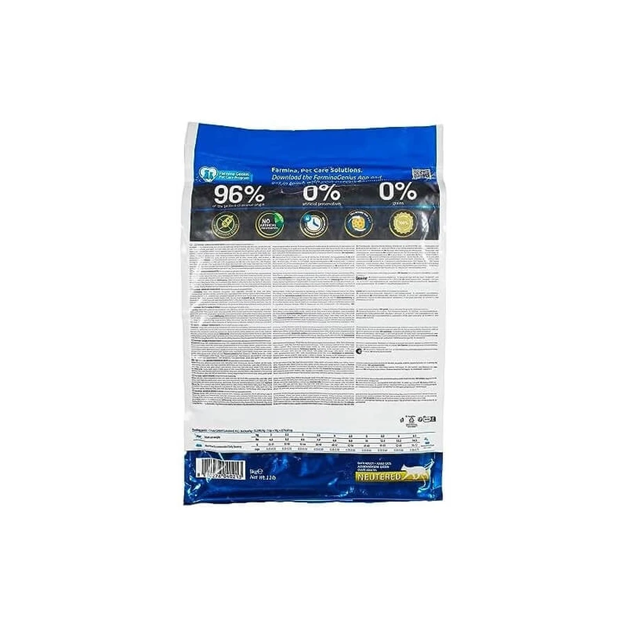Farmina N&amp;d Ocean Neutered con arenque y naranja - Pienso completo para gatos, 5 kg