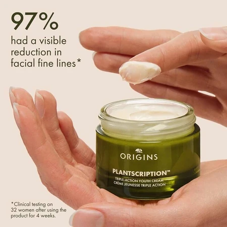 Origins Plantscription Triple Action Youth Cream - Firming Anti-Aging Face Cream, 50 ml