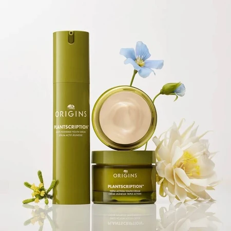 Origins Plantscription Triple Action Youth Cream - Firming Anti-Aging Face Cream, 50 ml