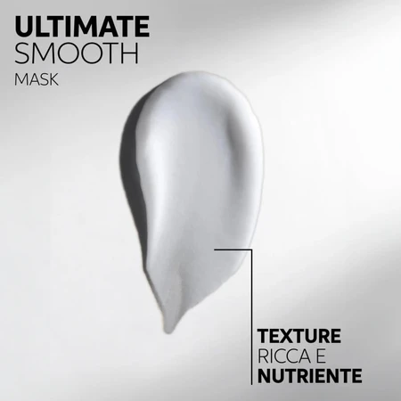 Wella Ultimate Smooth Paso 2 - Mascarilla intensiva para cabello seco y encrespado, 150 ml