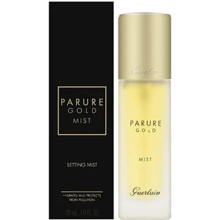 Guerlain Parure Gold Mist - Spray fijador de maquillaje, 30 ml