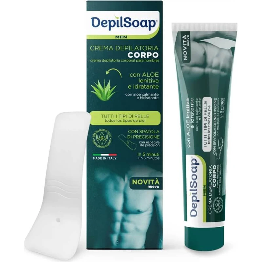 Depilsoap Men - Ontharingscrème voor mannen, 150 ml