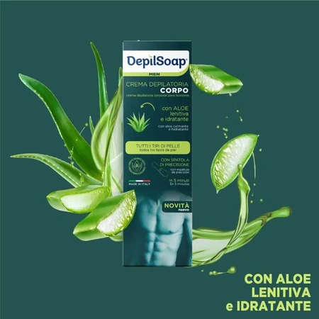 Depilsoap Men - Ontharingscrème voor mannen, 150 ml