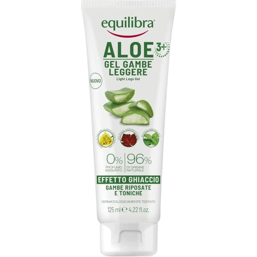 Equilibra Aloe - Gel para piernas ligeras, 125 ml