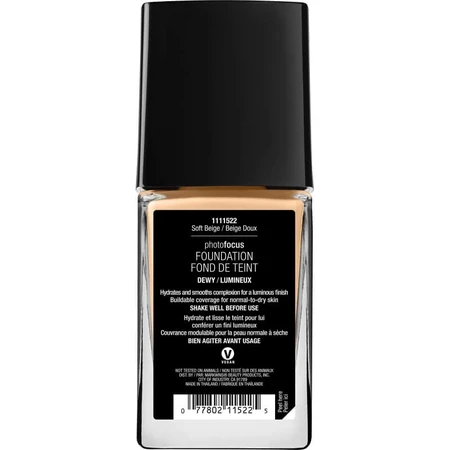 Wet n Wild Photo Focus Dewy Foundation – Foundation – Nr. 522 Soft Beige
