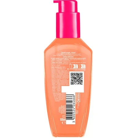 Elvive Dream Long : Des cheveux lisses de rêve - Sérum lissant anti-frisottis pour cheveux longs, 100 ml