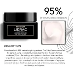 Lierac Premium La Crème Soyeuse - Crema facial antienvejecimiento para piel normal, recambio de 50 ml