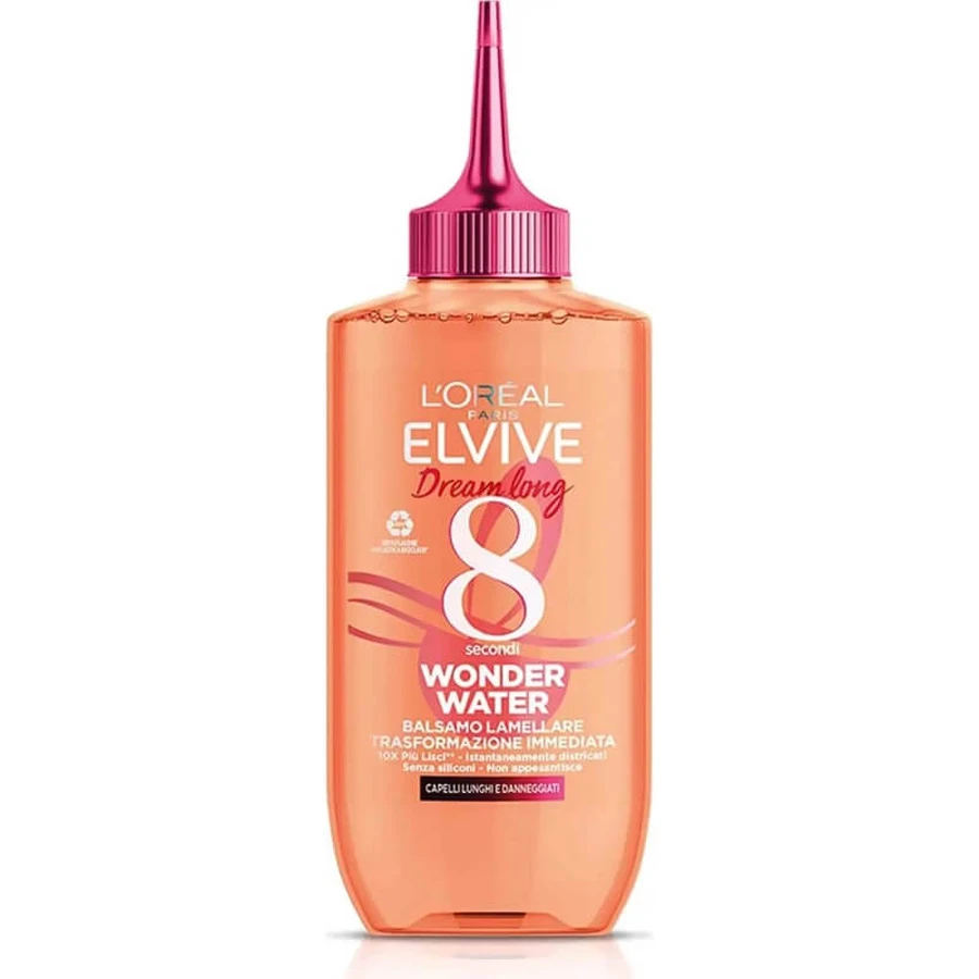 Elvive Dream Long Wonder Water - Après-shampoing lamellaire à transformation instantanée, 200 ml