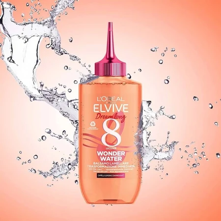Elvive Dream Long Wonder Water - Après-shampoing lamellaire à transformation instantanée, 200 ml