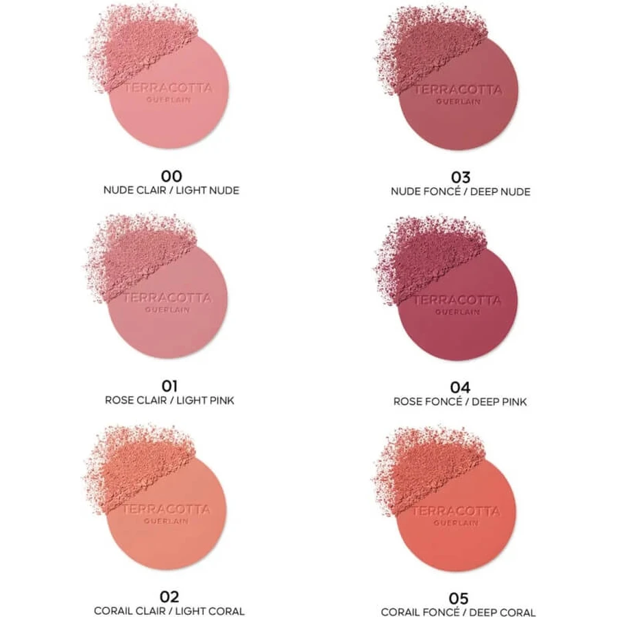 Guerlain Terracotta Blush with a "bonne mine" effect - No. 02 Light Coral