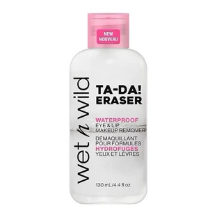 Wet n Wild Ta-da! Eraser - Silicone-Free Liquid Makeup Remover for Waterproof Eye and Lip Makeup, 130 ml