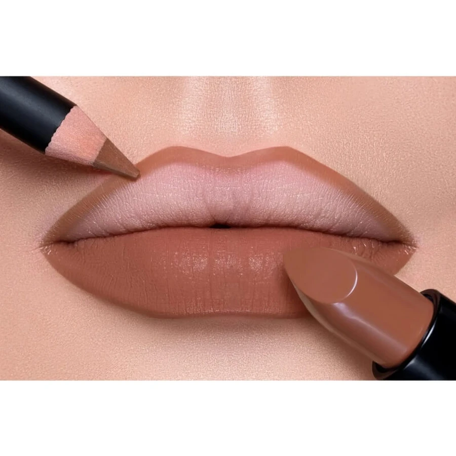 Diego dalla Palma Lip Contour Kit-cadeauset - lippenstift + lippotlood, 12 cm, nr. 502 Warm Sand