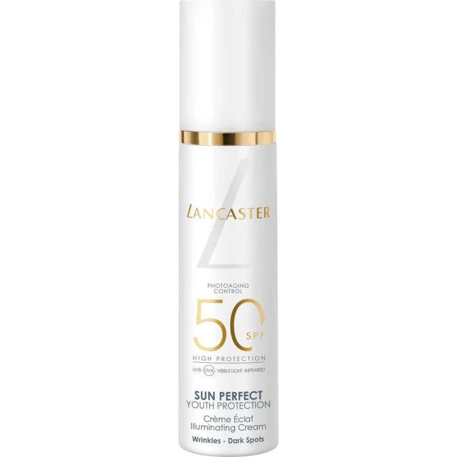 Lancaster Sun Perfect Infinite Glow Brightening Face Sunscreen SPF 50, High Protection, 50 ml