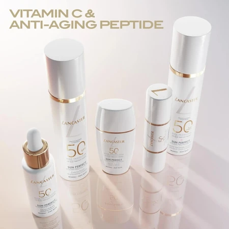 Lancaster Sun Perfect Infinite Glow Brightening Face Sunscreen SPF 50, High Protection, 50 ml