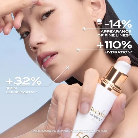 Lancaster Sun Perfect Infinite Glow Brightening Face Sunscreen SPF 50, High Protection, 50 ml