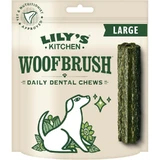 Lily's Kitchen Woofbrush - 7 tandverzorgingssnacks voor grote volwassen honden, 74 g