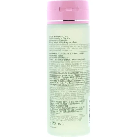 Clinique All About Clean Fórmula para piel grasa - Jabón facial líquido para piel mixta a grasa, 200 ml