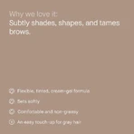 Bobbi Brown Natural Brow Shaper - Máscara en gel para cejas - Slate