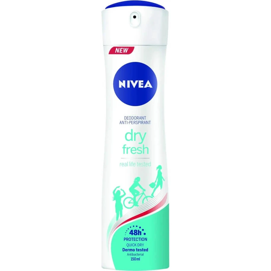 Nivea Dry Fresh 48h - Deodorant Spray, 150 ml